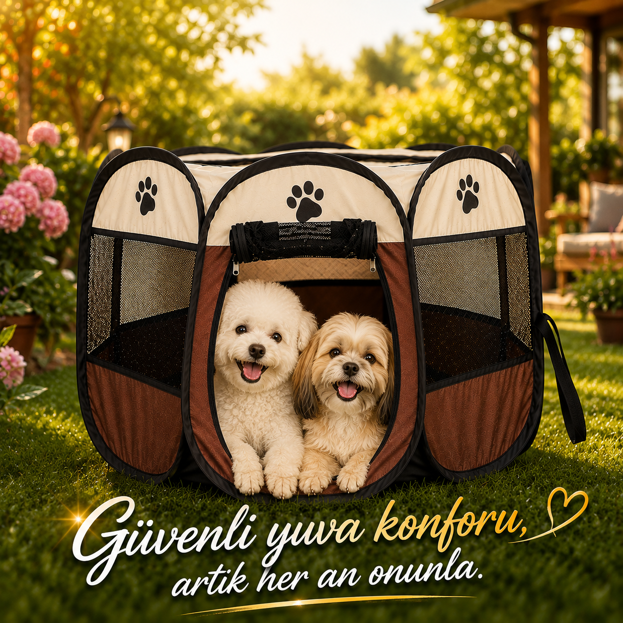 KATLANIR KEDİ KÖPEK ÇADIRI