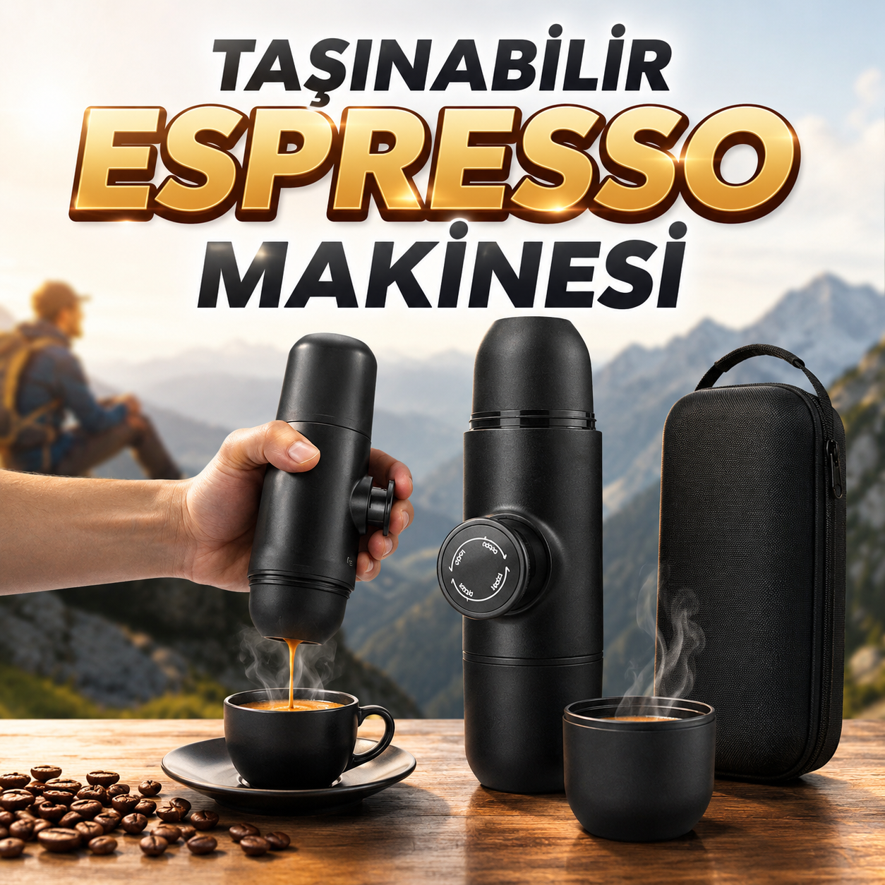 PORTATİF ESPRESSO MAKİNESİ