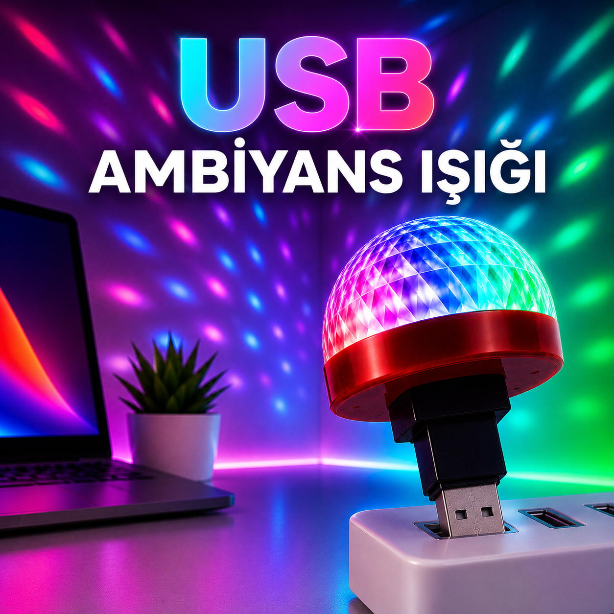 USB AMBİYANS IŞIĞI