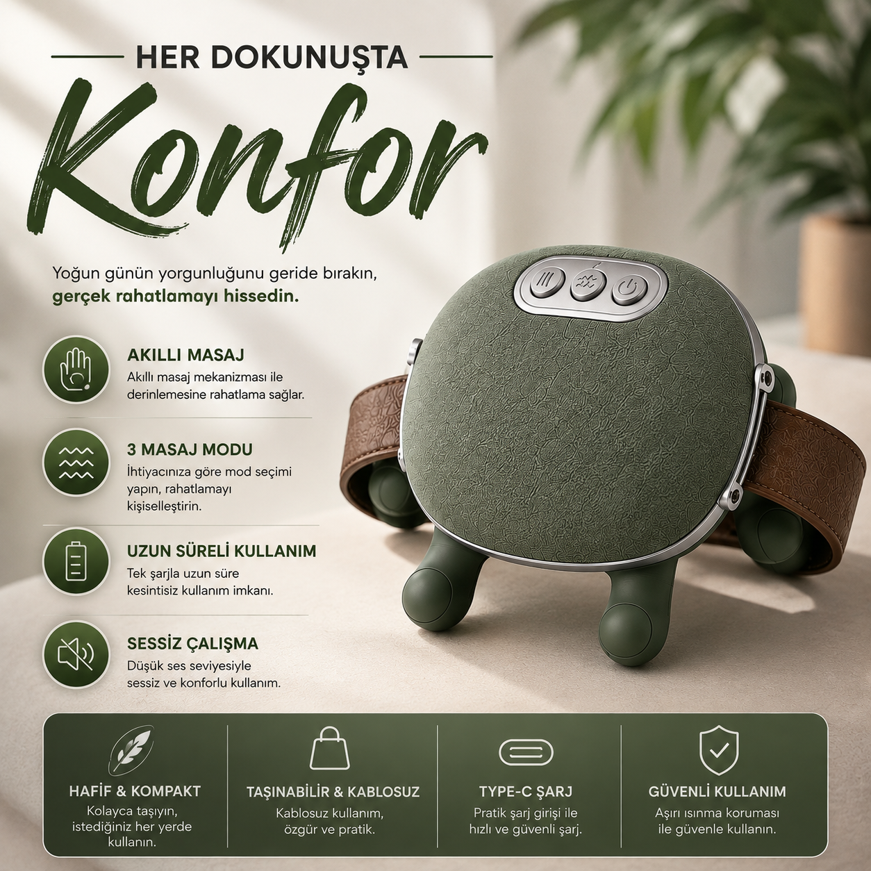 ROBOTİK İNSAN ELİ MASAJ ALETİ