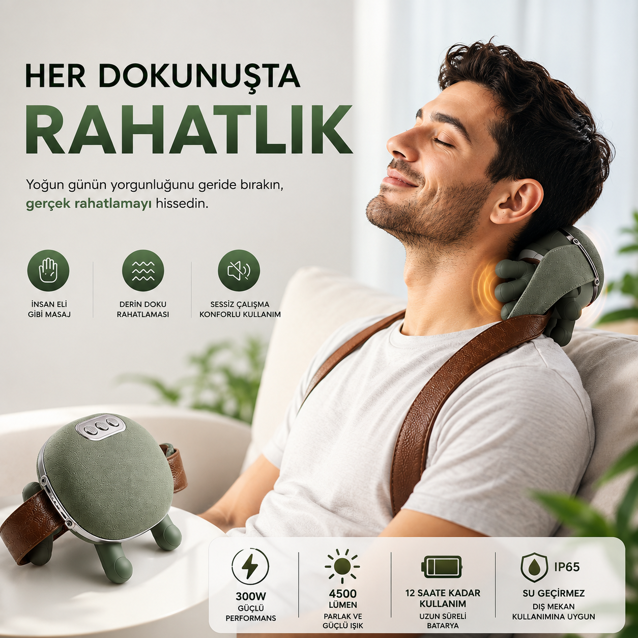 ROBOTİK İNSAN ELİ MASAJ ALETİ