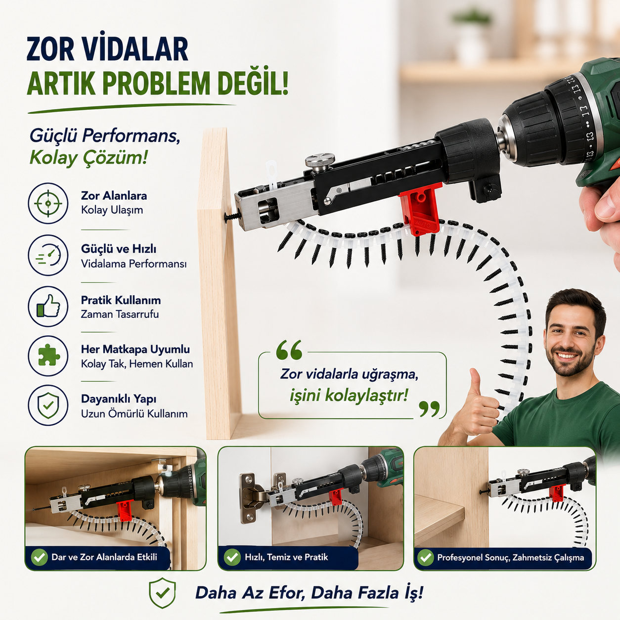MATKAP VİDALAMA ADAPTÖRÜ