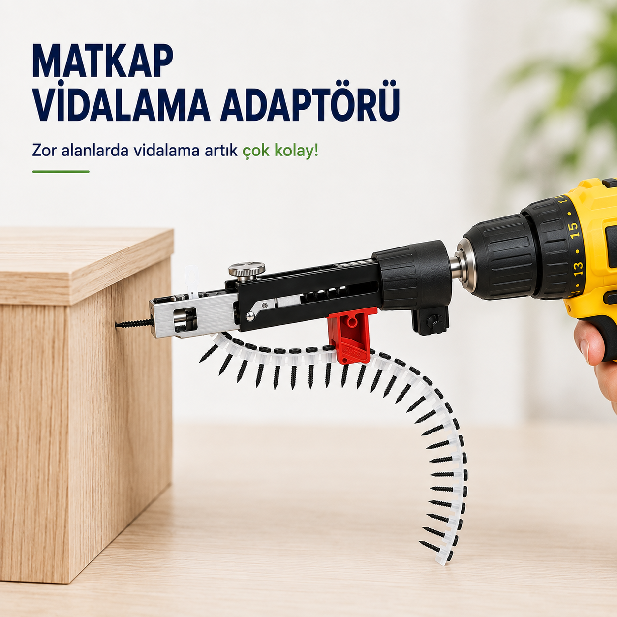 MATKAP VİDALAMA ADAPTÖRÜ