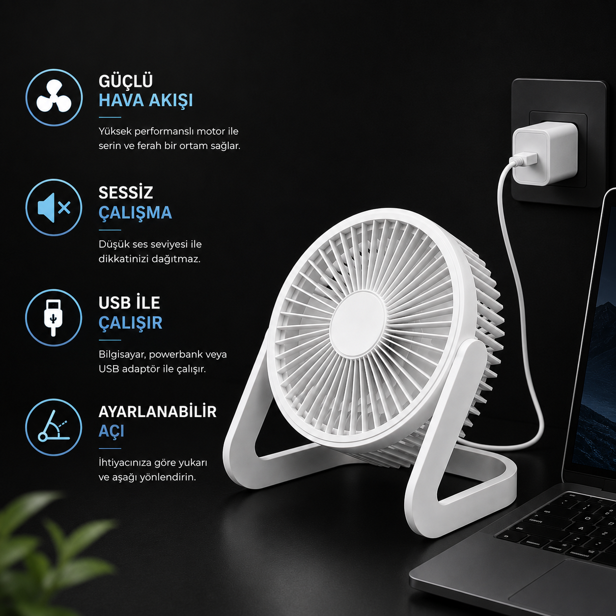 CONCORD DESKTOP FAN