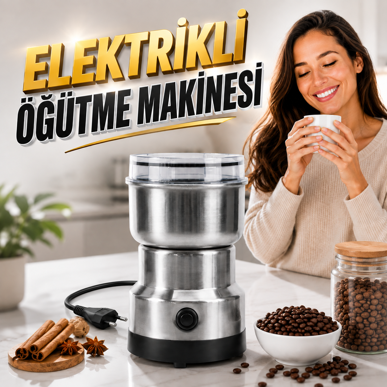ELEKTRİKLİ ÖĞÜTME MAKİNESİ