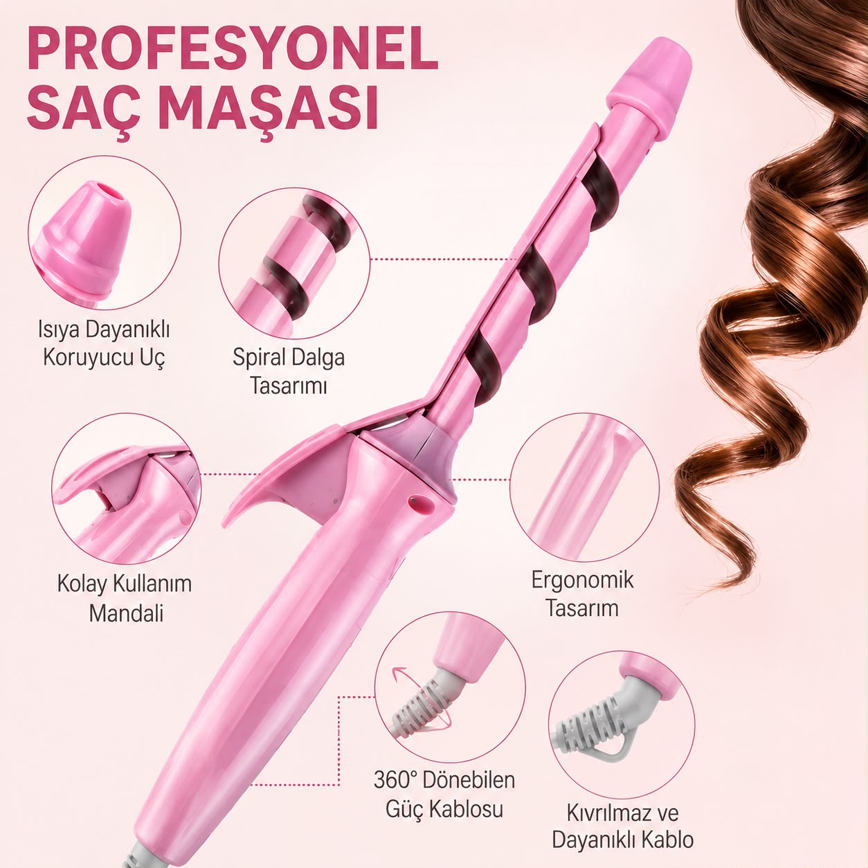 PROFESYONEL AFRO SAÇ MAŞASI