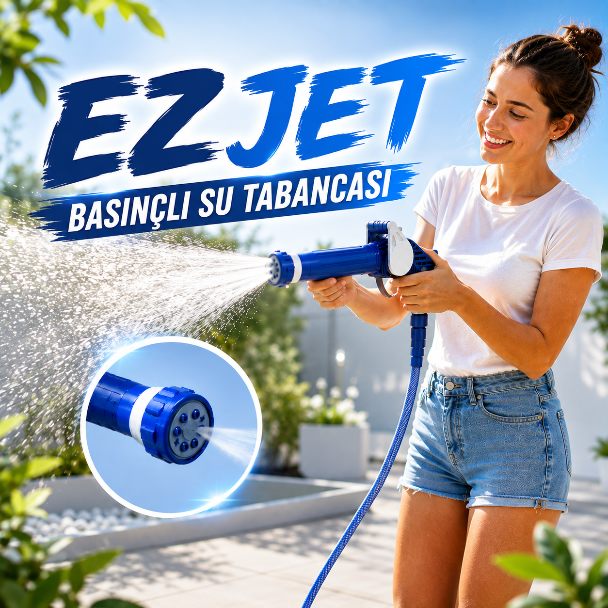 EZJET BASINÇLI SU TABANCASI