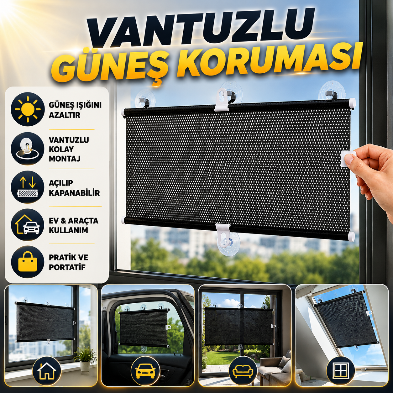 VANTUZLU STOR PERDE