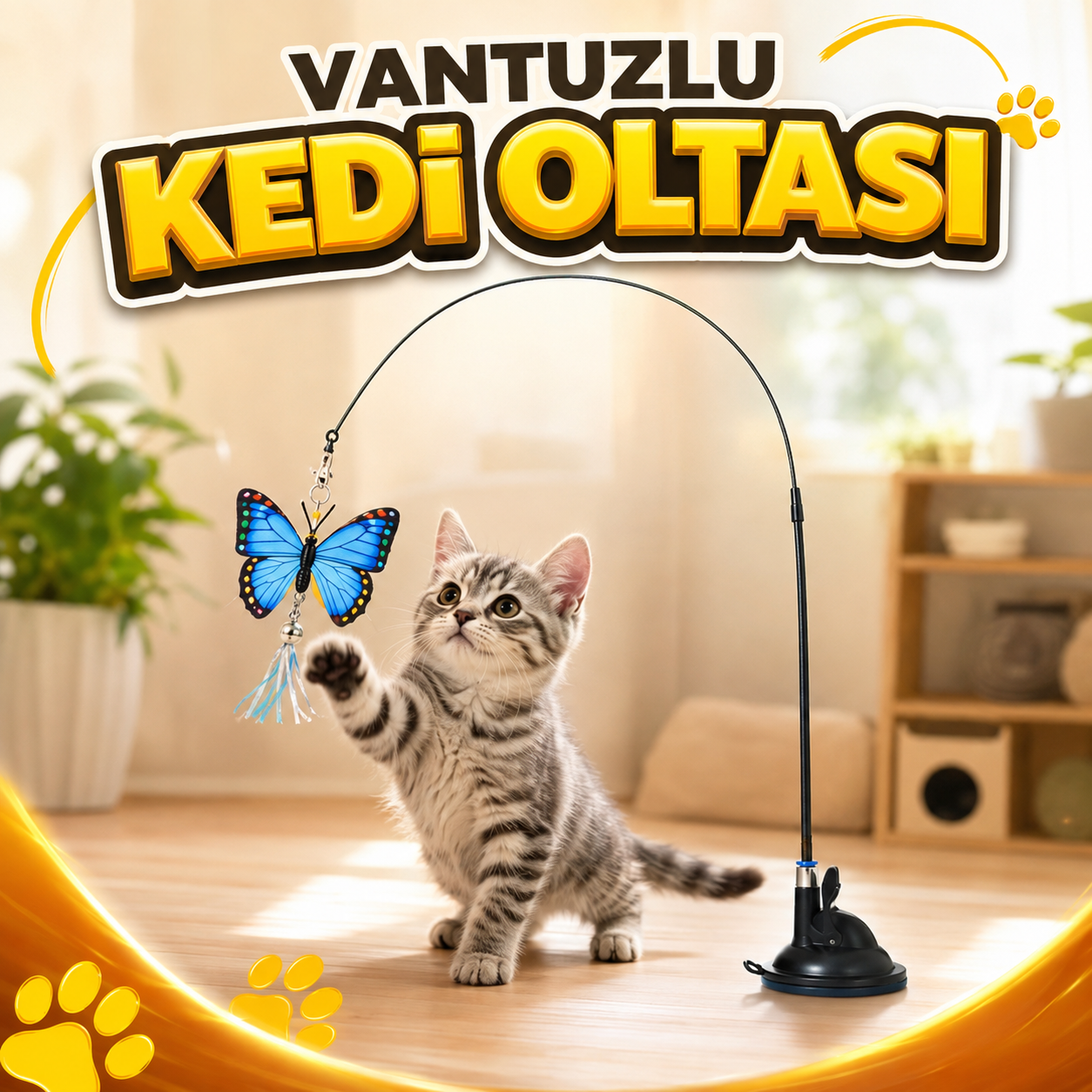 VANTUZLU KEDİ OLTASI
